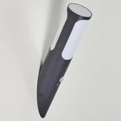 hofstein Applique murale d'extérieur Nalmaibrück Anthracite, 1 lumière, Détecteur de mouvement