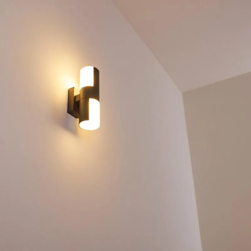 hofstein Applique murale d'extérieur Baulund LED Anthracite, 1 lumière