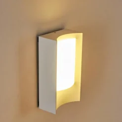 hofstein Applique murale d'extérieur Lamoliere LED Blanc, 1 lumière