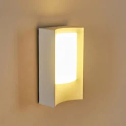 hofstein Applique murale d'extérieur Lamoliere LED Blanc, 1 lumière