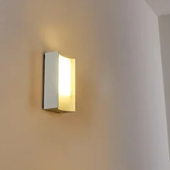 hofstein Applique murale d'extérieur Lamoliere LED Blanc, 1 lumière