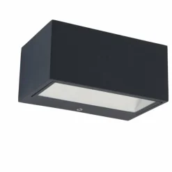 Luminaires Lutec Applique murale d'extérieur Lutec GEMINI LED Anthracite, 1 lumière
