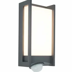 Luminaires Lutec Applique murale d'extérieur Lutec QUBO LED Anthracite, 1 lumière