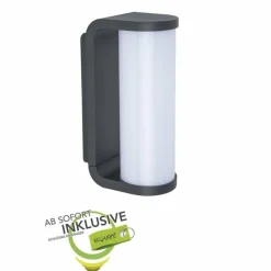 Luminaires Lutec Applique murale d'extérieur Lutec ADALYN LED Anthracite, 1 lumière