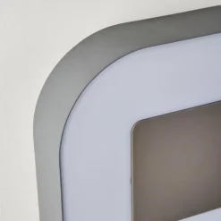 hofstein Applique murale d'extérieur Feldsted LED Argenté, 1 lumière, Changeur de couleurs