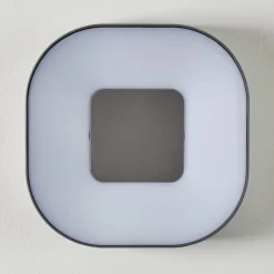 hofstein Applique murale d'extérieur Feldsted LED Argenté, 1 lumière