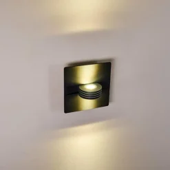 hofstein Applique murale d'extérieur Haslen LED Anthracite, 1 lumière