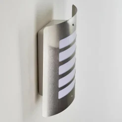hofstein Applique murale d'extérieur Alslev Acier inoxydable, 1 lumière