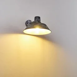 hofstein Applique murale d'extérieur Maloja Gris, Blanc, 1 lumière