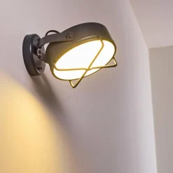 hofstein Applique murale d'extérieur Gotter LED Anthracite, 1 lumière