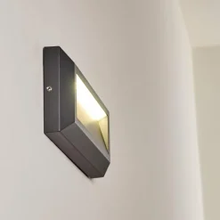 hofstein Applique murale d'extérieur Alkmaar LED Anthracite, 1 lumière