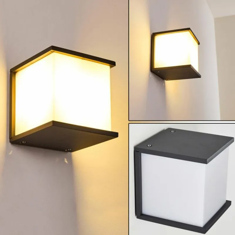 hofstein Applique murale d'extérieur Ebba Anthracite, 1 lumière