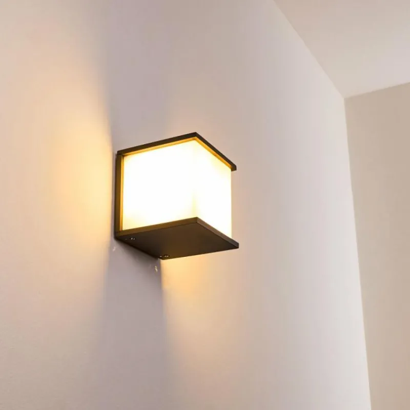 hofstein Applique murale d'extérieur Ebba Anthracite, 1 lumière