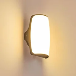 hofstein Applique murale d'extérieur Svea LED Anthracite, 1 lumière