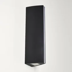 hofstein Applique murale d'extérieur Rotterdamm LED Noir, 1 lumière