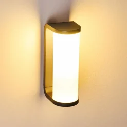 hofstein Applique murale d'extérieur Novelle LED Anthracite, 1 lumière