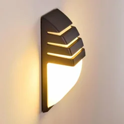 hofstein Applique murale d'extérieur Canberra Anthracite, 1 lumière