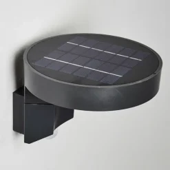 hofstein Applique murale d'extérieur Townsville LED Noir, 1 lumière, Détecteur de mouvement