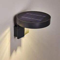 hofstein Applique murale d'extérieur Townsville LED Noir, 1 lumière, Détecteur de mouvement