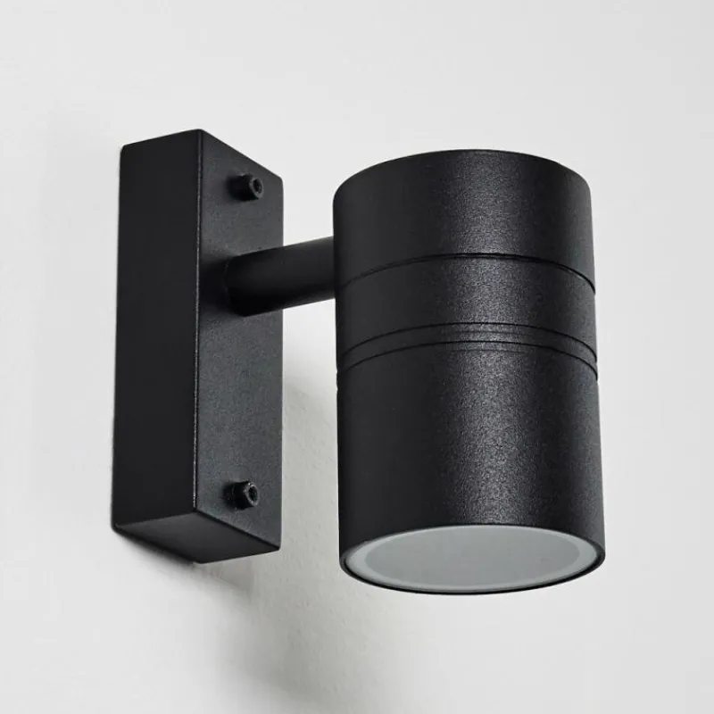hofstein Applique murale d'extérieur Froslev LED Noir, 1 lumière
