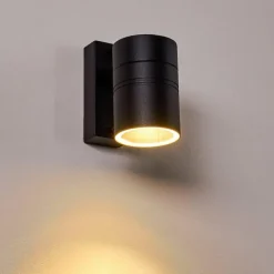 hofstein Applique murale d'extérieur Froslev LED Noir, 1 lumière