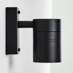 hofstein Applique murale d'extérieur Froslev LED Noir, 1 lumière