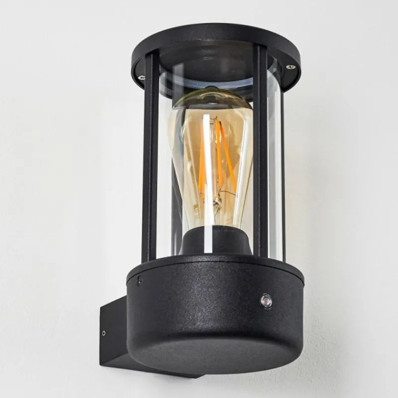 hofstein Applique murale d'extérieur Frederiks LED Noir, 1 lumière