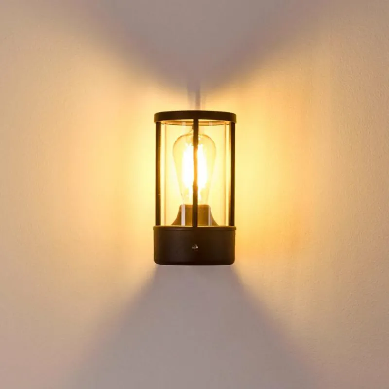 hofstein Applique murale d'extérieur Frederiks LED Noir, 1 lumière