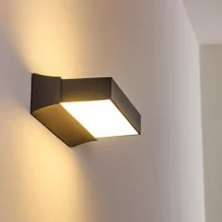 hofstein Applique murale d'extérieur Hjortspring LED Anthracite, 1 lumière