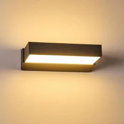 hofstein Applique murale d'extérieur Hjortspring LED Anthracite, 1 lumière