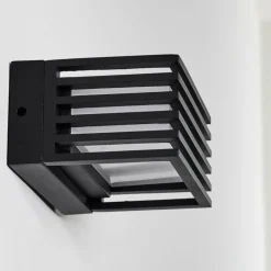 hofstein Applique murale d'extérieur Michele LED Noir, 1 lumière