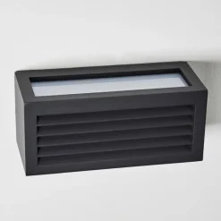 hofstein Applique murale d'extérieur Naldmadebro Anthracite, 1 lumière