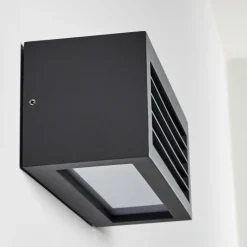 hofstein Applique murale d'extérieur Naldmadebro Anthracite, 1 lumière