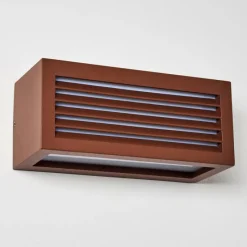 hofstein Applique murale d'extérieur Naldmadebro Brun, 1 lumière