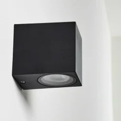 hofstein Applique murale d'extérieur Nordborg LED Noir, 1 lumière