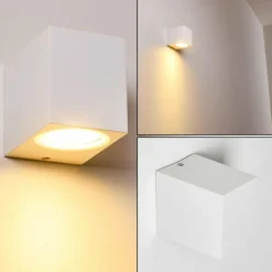 hofstein Applique murale d'extérieur Nordborg LED Blanc, 1 lumière