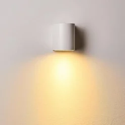 hofstein Applique murale d'extérieur Nordborg LED Blanc, 1 lumière