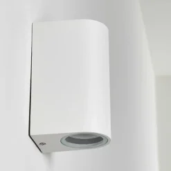 hofstein Applique murale d'extérieur Nordborg LED Blanc, 2 lumières