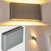 hofstein Applique murale d'extérieur Tinglev LED Gris, 2 lumières