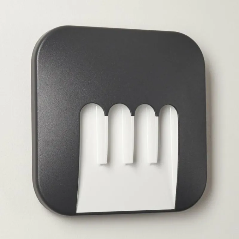 hofstein Applique murale d'extérieur Silvso LED Anthracite, 4 lumières