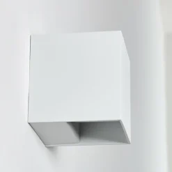 hofstein Applique murale d'extérieur Fauderup LED Blanc, 2 lumières