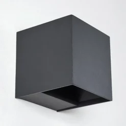 hofstein Applique murale d'extérieur Fauderup LED Anthracite, 2 lumières