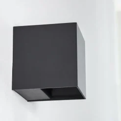 hofstein Applique murale d'extérieur Fauderup LED Anthracite, 2 lumières