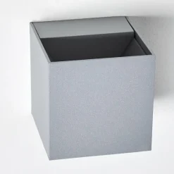 hofstein Applique murale d'extérieur Fauderup LED Gris, 2 lumières