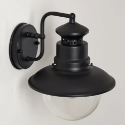 hofstein Applique murale d'extérieur Sipri Noir, 1 lumière