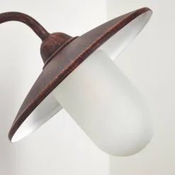 Luminaires Rustiques-hofstein Applique murale d'extérieur Surnu Brun, Rouille, 1 lumière