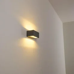 hofstein Applique murale d'extérieur Spidern LED Anthracite, 1 lumière