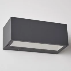 hofstein Applique murale d'extérieur Spidern LED Aluminium, 1 lumière