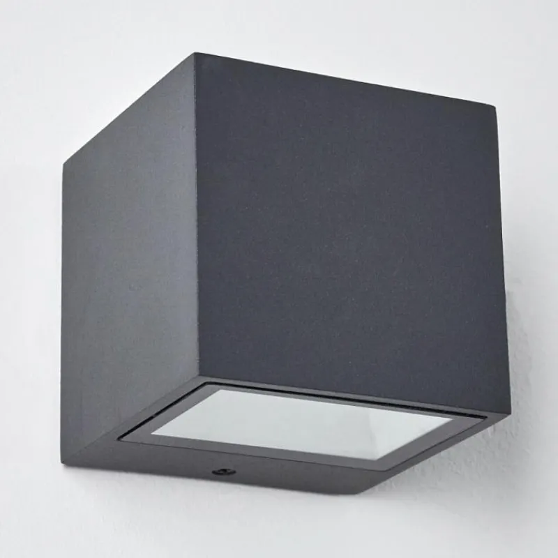 hofstein Applique murale d'extérieur Spidern LED Anthracite, 1 lumière