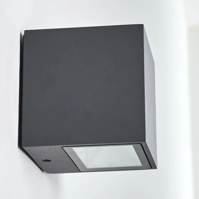 hofstein Applique murale d'extérieur Spidern LED Anthracite, 1 lumière